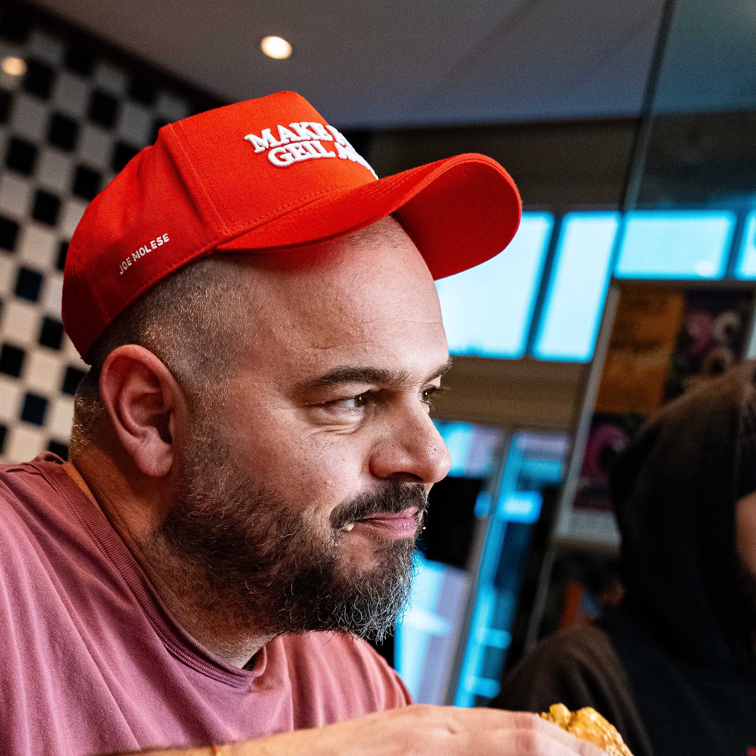 "Make Food Geil Again", Cap, Rot